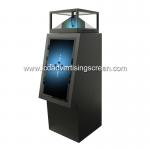 Floor Standing 21.5 Inch 3D Hologram Showcase 32 Inch Vertical Touch for sale