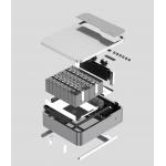 Home Solar Storage Battery With BMS Protection Stackable Design