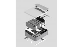 China Home Solar Storage Battery With BMS Protection Stackable Design supplier