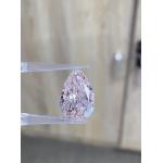 4CT Pear Cut Lab Grown Pink Diamonds for Jewelry Decorations Necklaces Rings Pendant for sale