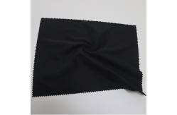 China Black Polyester Knit Cleanroom Inspection Wipe With Laser Sealed Edges 9 X 9 supplier