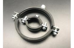 China 6'' 8'' Galvanized Steel EPDM Rubber Pipe Clip supplier