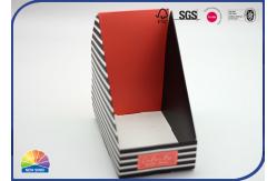 China Trapezoid Shaped Folding Display Paper Box Customized Printed supplier