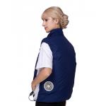 Regular Length Quick-Drying Polyester Fabric Fan-Cooling Vest for Hot Environments