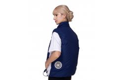 China Regular Length Quick-Drying Polyester Fabric Fan-Cooling Vest for Hot Environments supplier