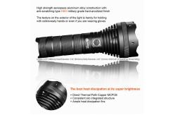 China Dischargeable / Rechargeable LED Flashlight For Military 4000 Max Lumens supplier