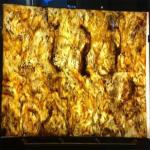 Backlit Lighting Translucent Natural Stone Big Marble Slab Luxury Beautiful