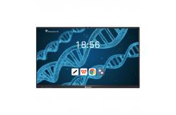 China 4K 50 Point Touch Screen 1MM Zero Bond Tempered Glass Interactive White Board supplier