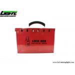 Metal Portable 12 Padlock Safety Group Lockout Tagout Box for sale