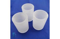 China Factory Custom High Temperature High Frequency Furnace Opaque Quartz Tube supplier