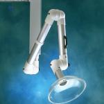 Connecting Exhaust Fume Extractor Hood , 360° Rotate Lab Furniture Accessories