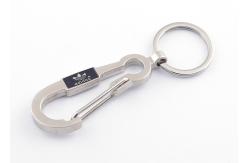 China Souvenir Engraved Metal Keychains One Or Double Side Football Shape supplier