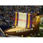 End Zone Party Deck Inflatable Boat for football for sale