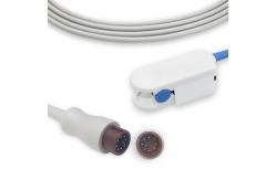 China Grey Aldult Biolight 3m 9 Pins spo2 finger sensor fast responses supplier