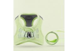 China Reflective Strips Pet Harness Vest Waffle Fabric For Small And Cats supplier