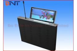 China Ultra Thin Vertical LCD Monitor Lift With Motorized Separate Lifting Microphone supplier
