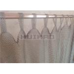 Stainless Steel Ready To Hang Chainmail Curtain 0.8x7mm For Architecture Decoration for sale