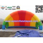 Colorful  Cover Inflatable Tent Shell Shape , Inflatable Advertising Tent for sale
