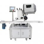 Beverage Labeling Systems with Real Time Printing and Top Side Application Features