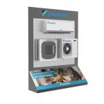 Supermarkets Air Conditioner Display Stand Metal Electrical Customized Display Stands for sale