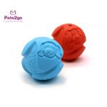 Indestructible Natural Rubber Dura Play Dog Ball for sale