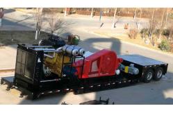 China Industrial Diesel Engine Drilling Mud Pump Unit With An Integral Straight Skid supplier