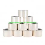 Width 76.2mm Thickness 0.5cm Beautiful Grain White Masking Tape for sale