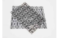 China Copperplate Printing Conductive Grid Bag , PC Boards Static Dissipative Bag supplier