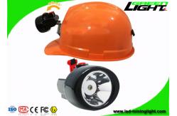 China Rechargeable Cree LED Headlights 10000 Lux For Hiking / Camping / Mining supplier