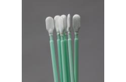 China China Supplier Extra Long Handle Cleanroom Lint Free Round Dacron Tip Polyester Swab supplier