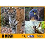 ASTM Standard 60 Degree Cable Wire Netting X Tend Zoo Enclosure Mesh