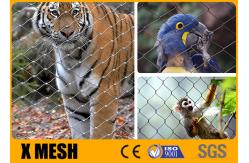 China ASTM Standard 60 Degree Cable Wire Netting X Tend Zoo Enclosure Mesh supplier