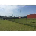 60*60mm 6ft Height Diamond Chain Link Fence Ral 6005 Pvc Coated Green for sale