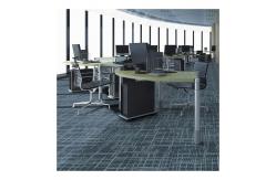 China 20 X 20 Nylon Floor Carpet Tiles With PVC Backing For Office And School Trace supplier