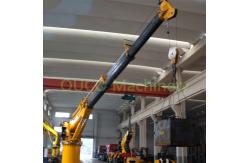 China CCS Roof 8T Telescopic Boom 15M Marine Deck Crane supplier