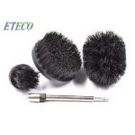 Black 3 Pcs Power Scrubber Brush Set Heavy Duty Stiff Bristle Non Scratchy for sale