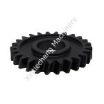 Black Hobbing Helical Gears Cast Steel High Precision Gears High Transmission Speed for sale