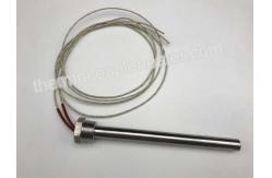 China Stainless Steel 316 Sheath Water Immersion Cartridge Heater With NPT Thread supplier