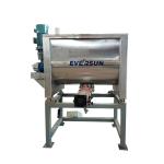 Food Grade 200kg Horizontal Feed Ribbon Blender Ribbon Mixer With Heating for sale