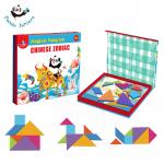Educational Preschool Tangram Puzzle Game Shape Recognition Kids Fun Math Games for sale