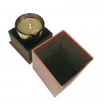 Customizable Red Rigid Candle Box For One Single Wax Melts