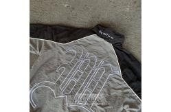China Custom Made Windbreaker Tracksuit Nylon Sweat Suits Jacket And Sweatpants Set Breathable supplier