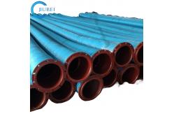 China Black Natural Rubber Suction Hose For Heavy Duty Applications supplier