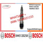 BOSCH 0445120258 400903-0031 Neutral Fuel Injector Assembly 0445120258 400903-0031 For DOOSAN for sale