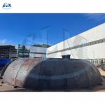 Carbon Steel Conical Tank Heads 9500mm Diameter For Reactor Tank for sale