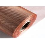 Square Red yellow 30.5m SGS Copper Woven Cloth Fabric Wire Mesh for sale