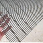 Johnson Profile Slotted Vibrating Screen Wedge Wire Flat Panel Curved Sieve