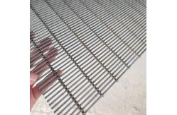 China Johnson Profile Slotted Vibrating Screen Wedge Wire Flat Panel Curved Sieve supplier