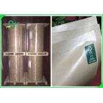 50g 60g 80g MG Brown Kraft Paper Coated With Food Grade Plastic 100cm In Rolls for sale