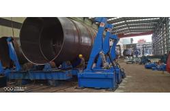 China Ellipse Vessel 1000mm Tank Turning Rolls Growing Line supplier